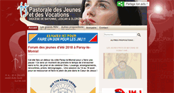 Desktop Screenshot of pastojeunes64.com