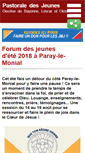 Mobile Screenshot of pastojeunes64.com